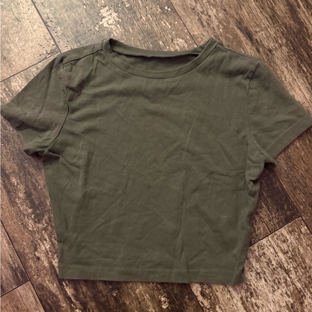 Wild Fable Green Crop Top